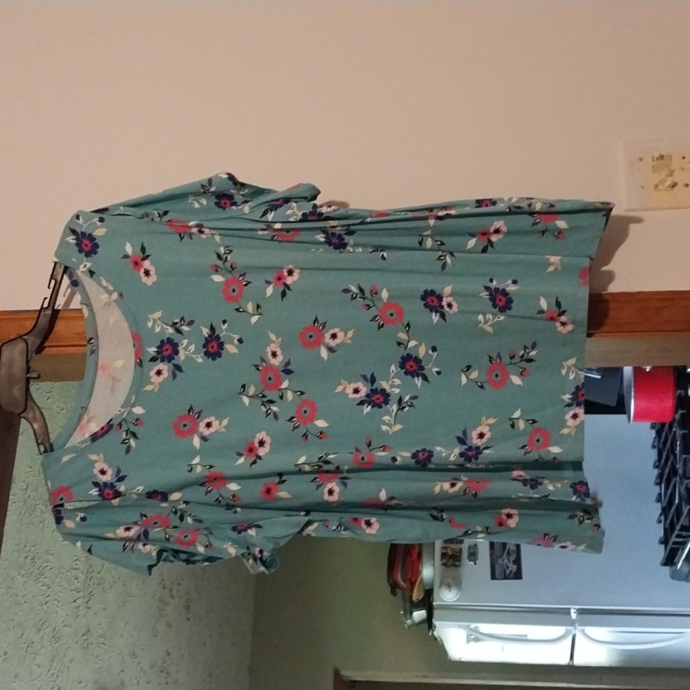 Woman Within, Size 3X, floral pattern